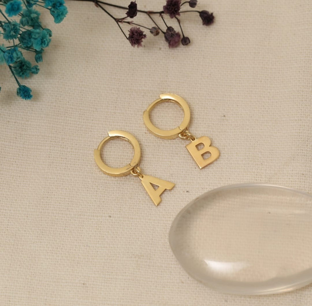 Letter Earrıngs