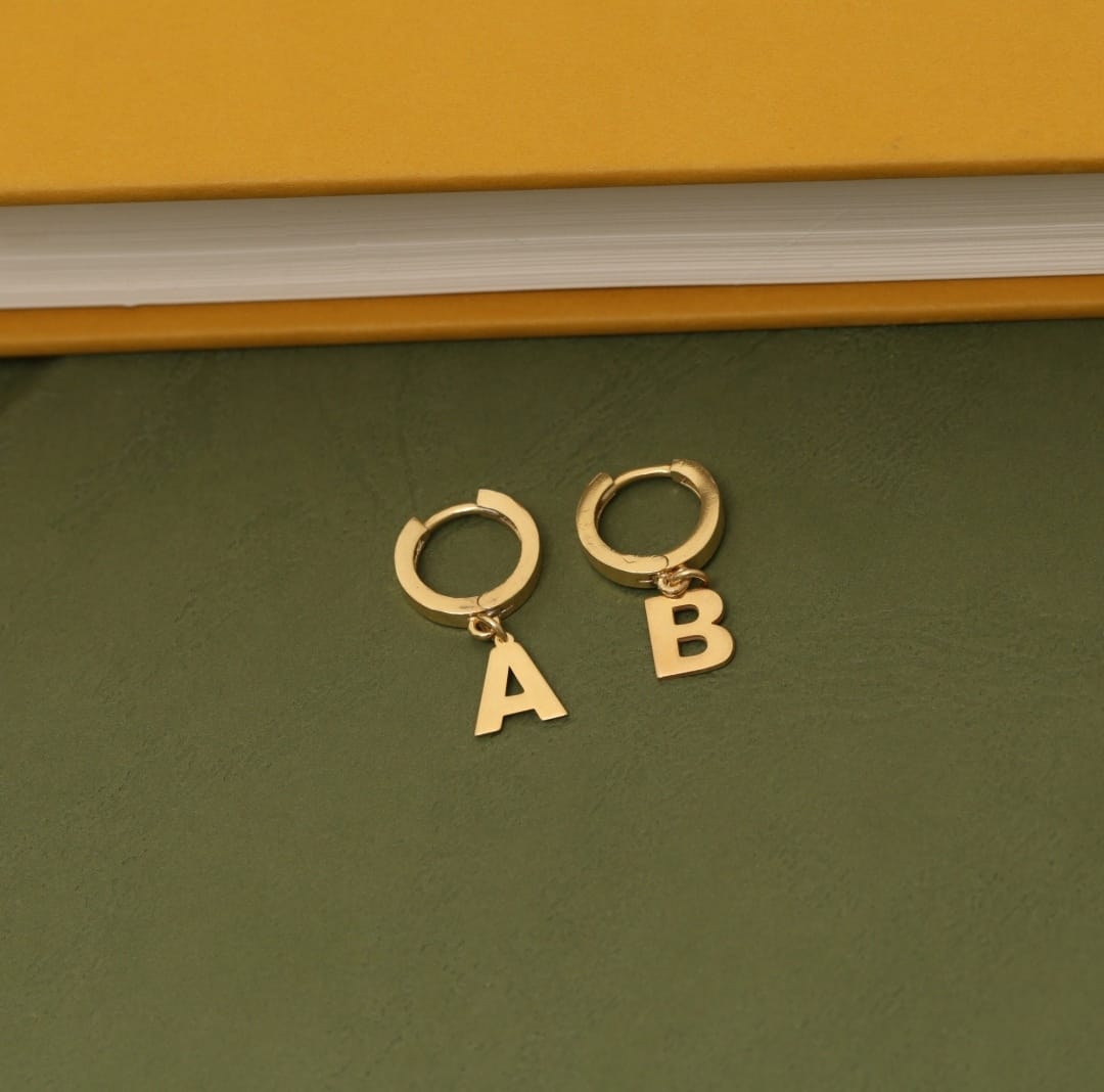 Letter Earrıngs