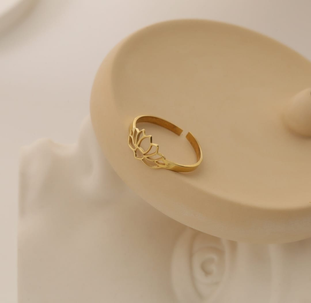 Lotus Flower Rıng