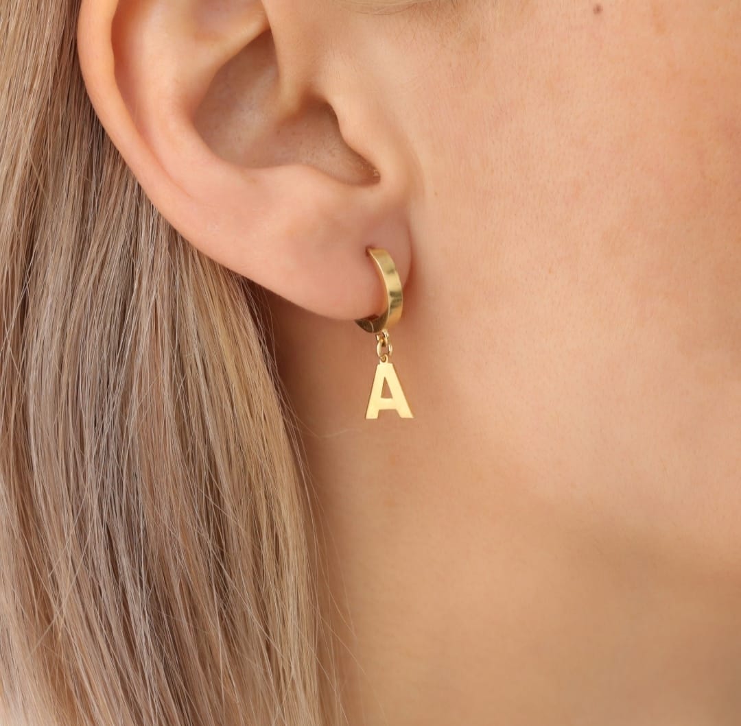 Letter Earrıngs