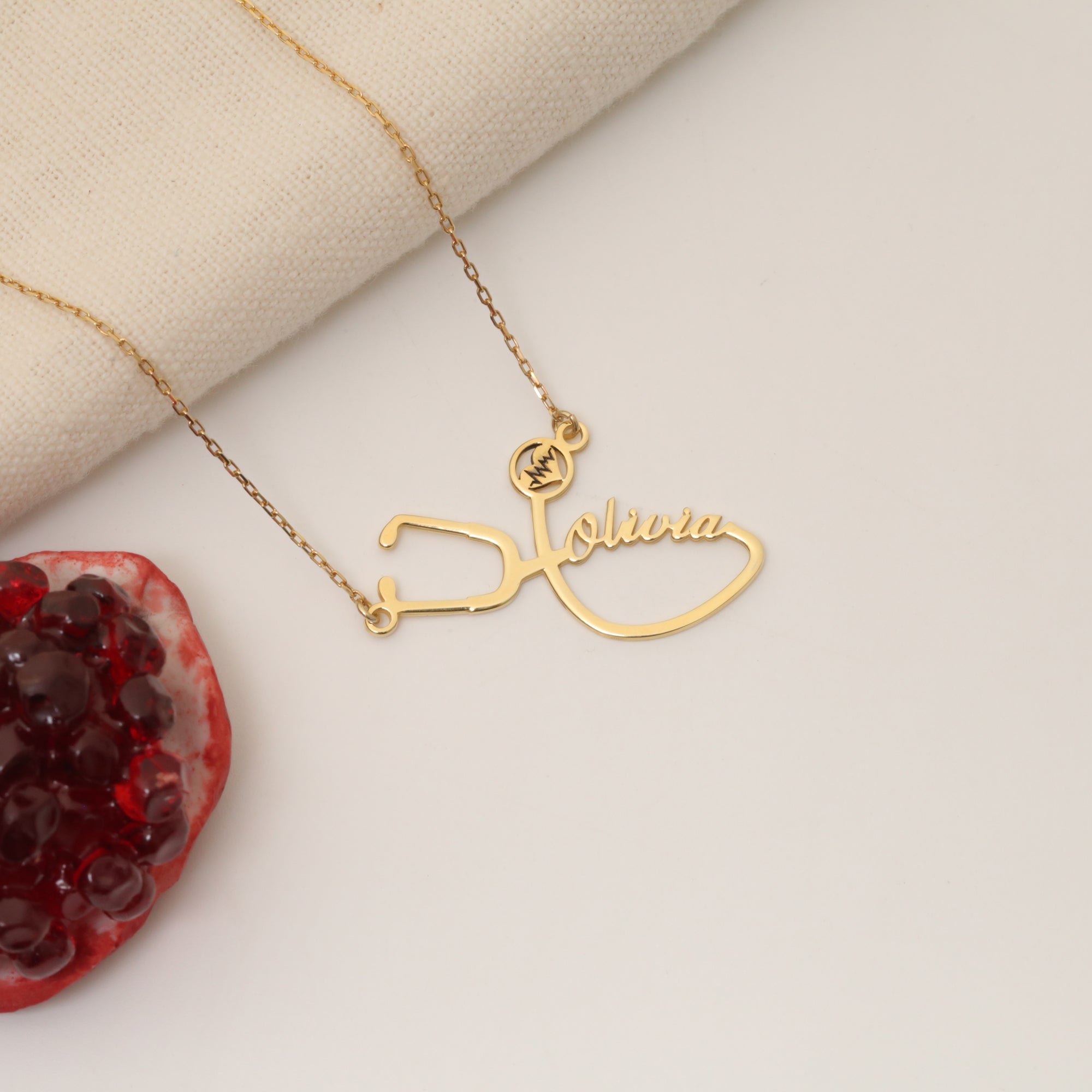 Statescope Name Necklace