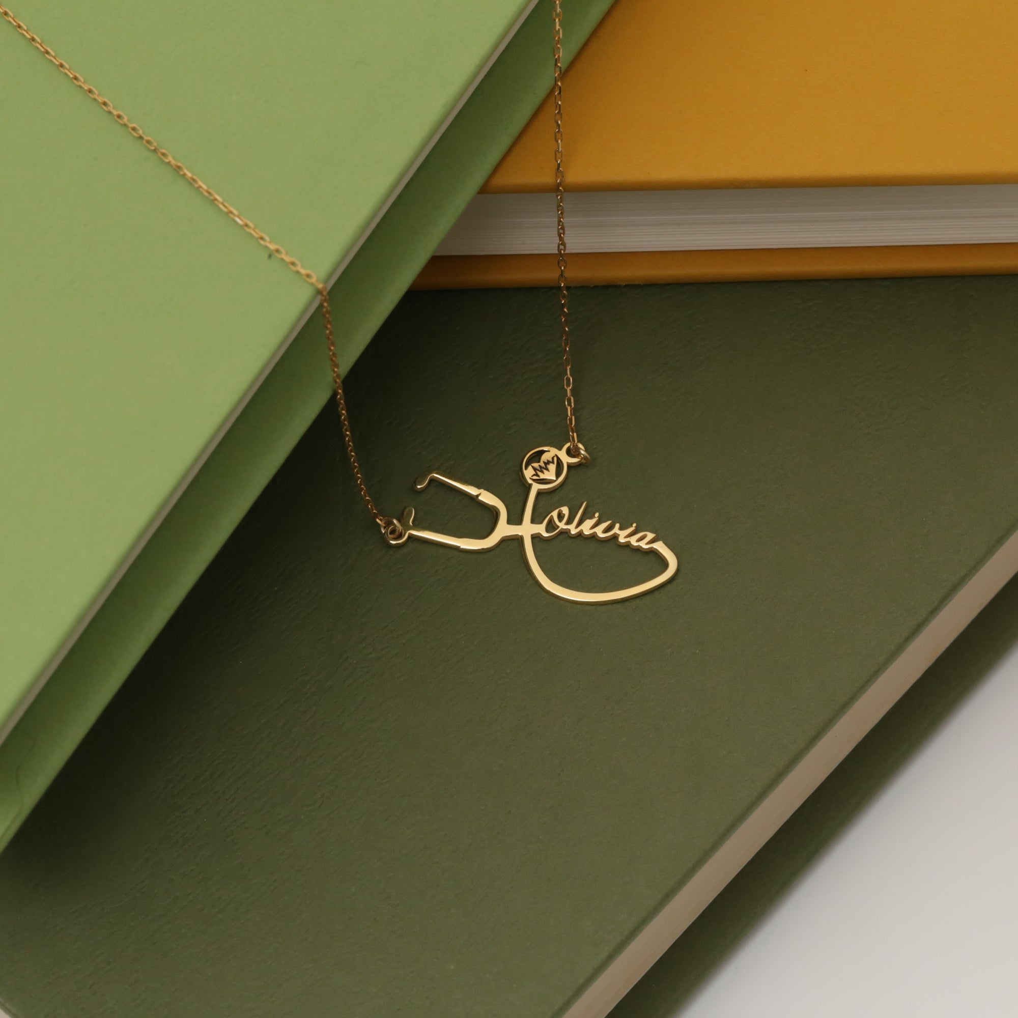 Statescope Name Necklace