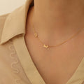 Two Letter Sıde Necklace