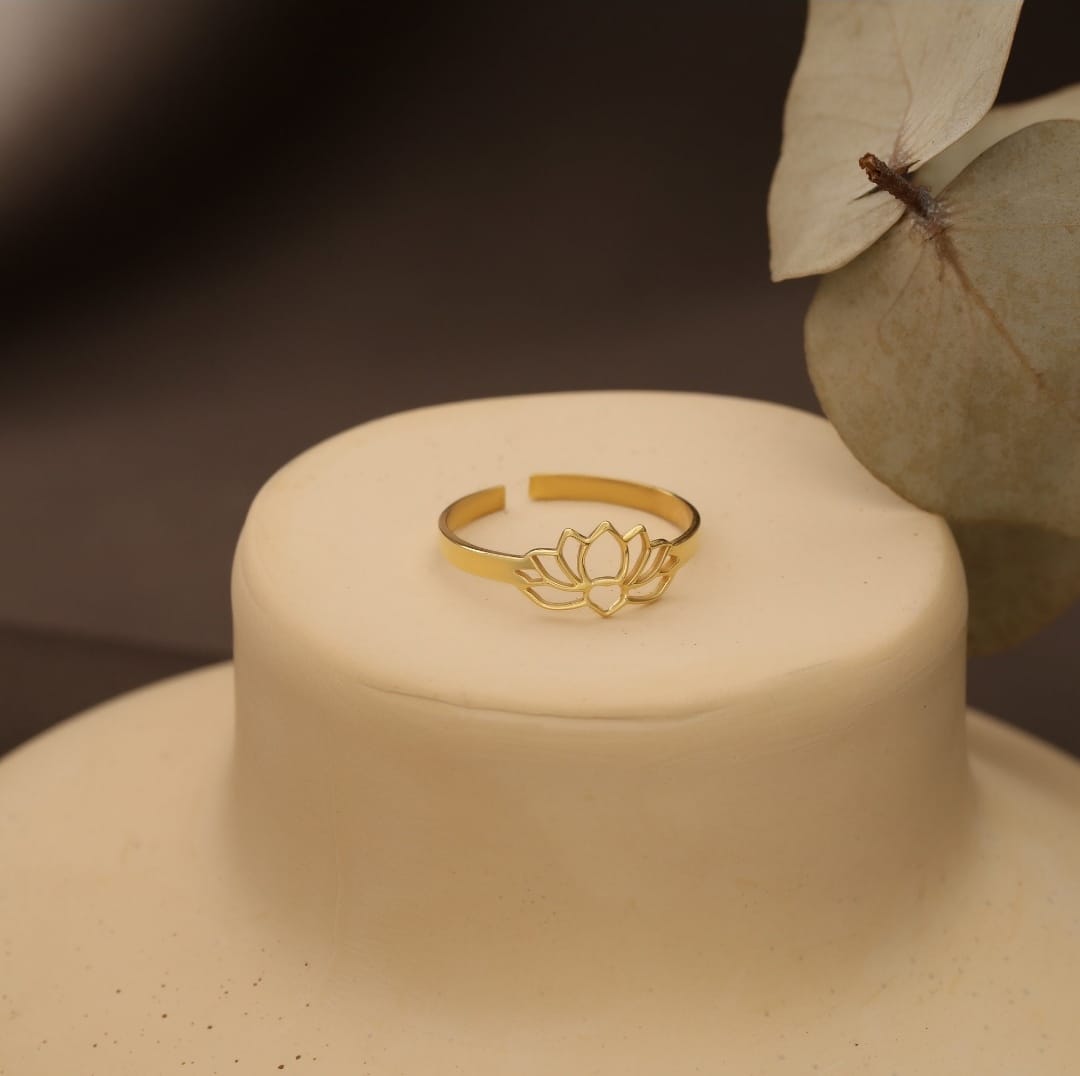 Lotus Flower Rıng